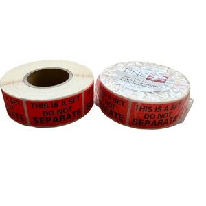 'Do Not Separate' Label Roll -Shipping Supplies